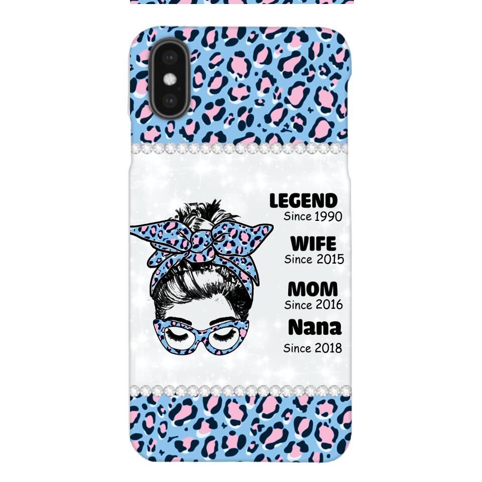 Personalized Strong Woman Phone Case Printed 22FEB-LN17