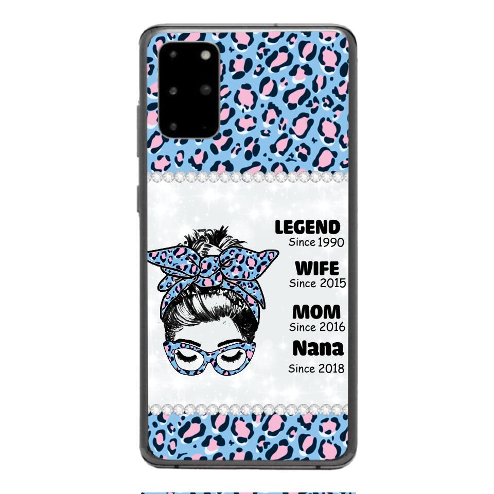 Personalized Strong Woman Phone Case Printed 22FEB-LN17