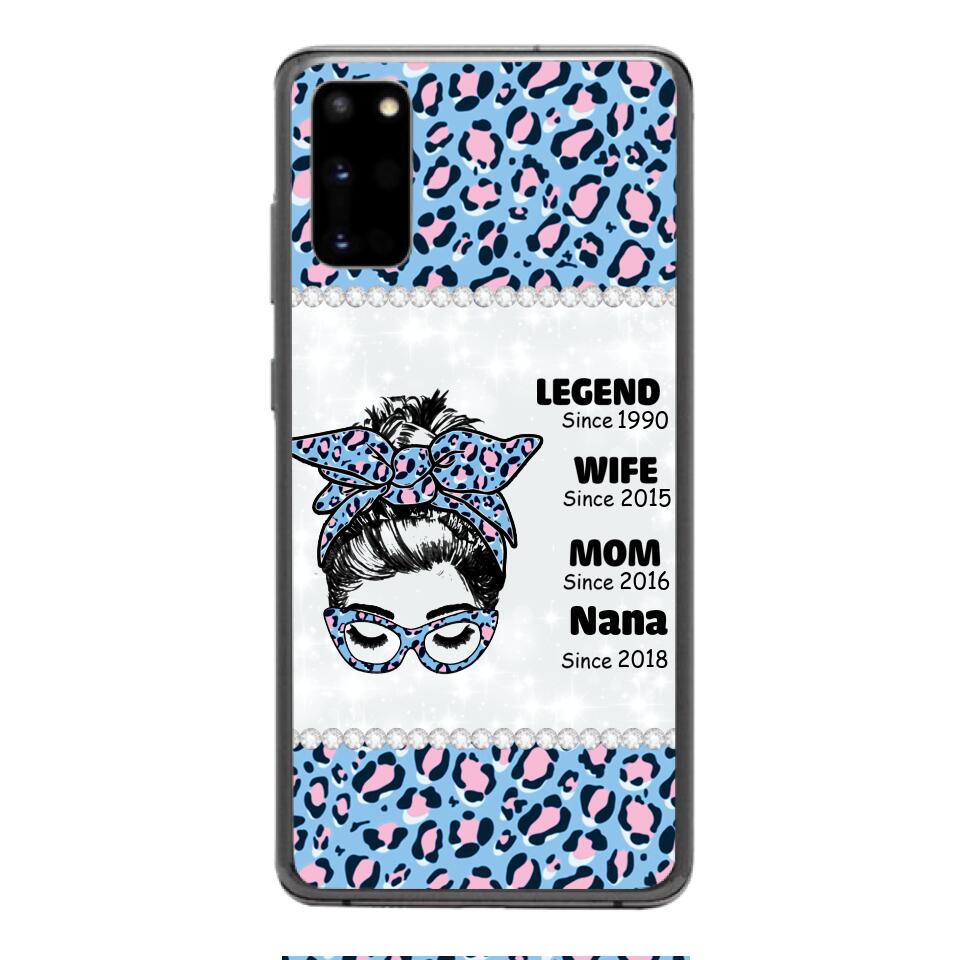 Personalized Strong Woman Phone Case Printed 22FEB-LN17