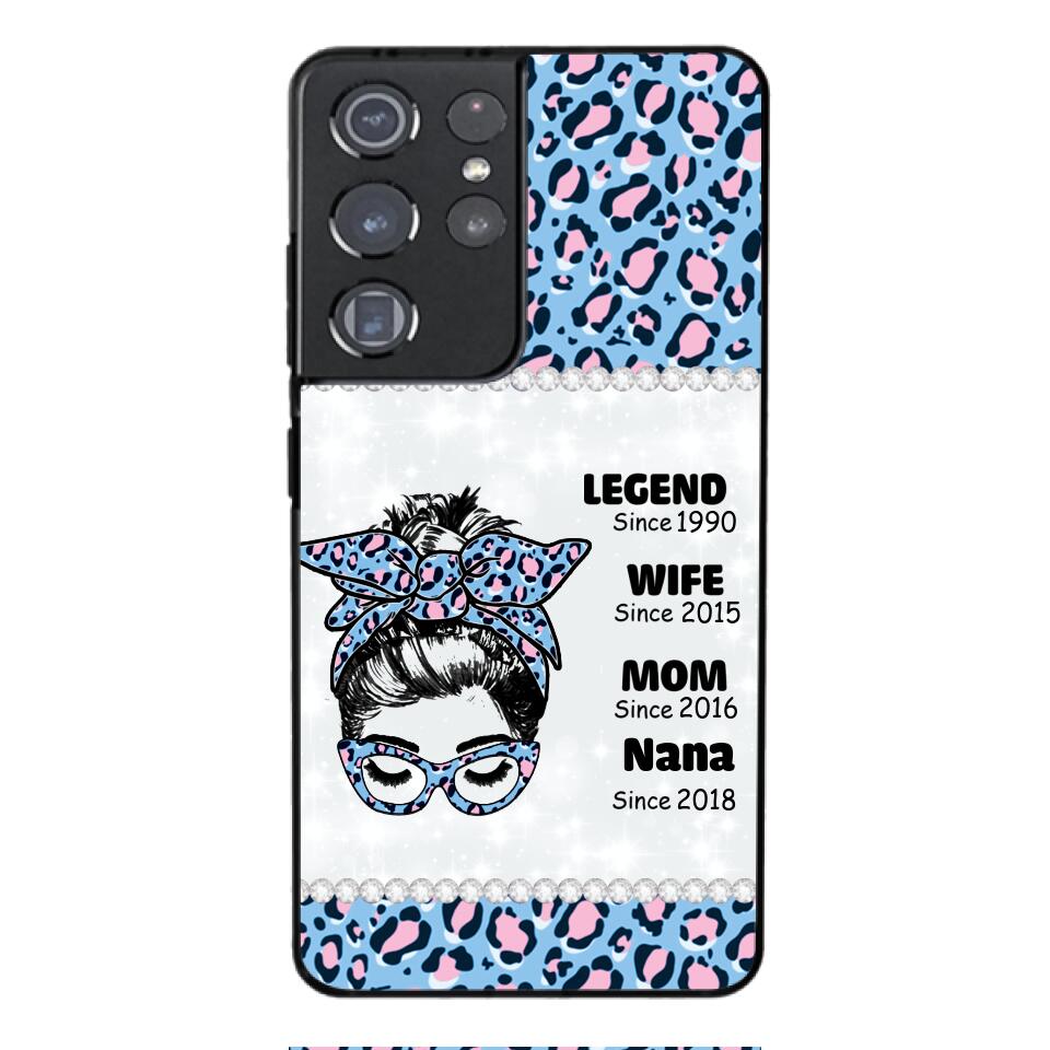 Personalized Strong Woman Phone Case Printed 22FEB-LN17