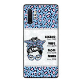 Personalized Strong Woman Phone Case Printed 22FEB-LN17