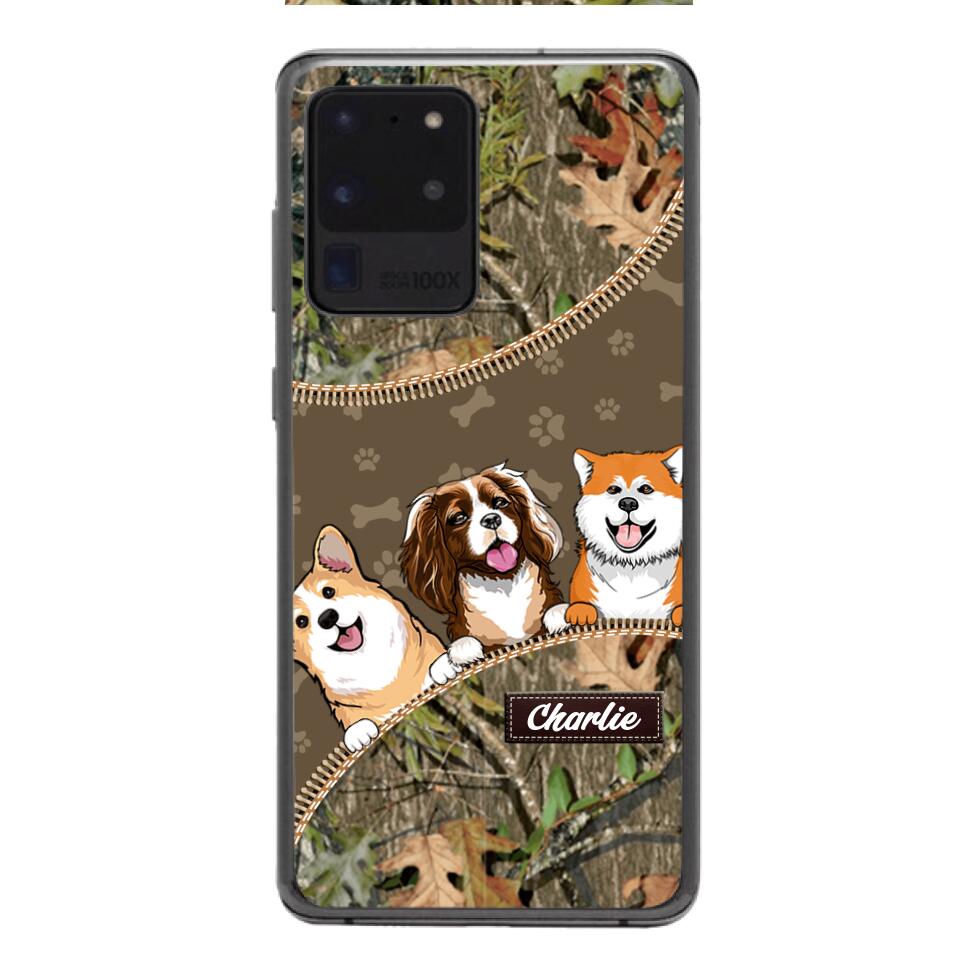Personalized Dog Phone Case Printed 22FEB-HC21