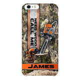 Personalized Arborist Phone Case Printed 22FEB-MQ21