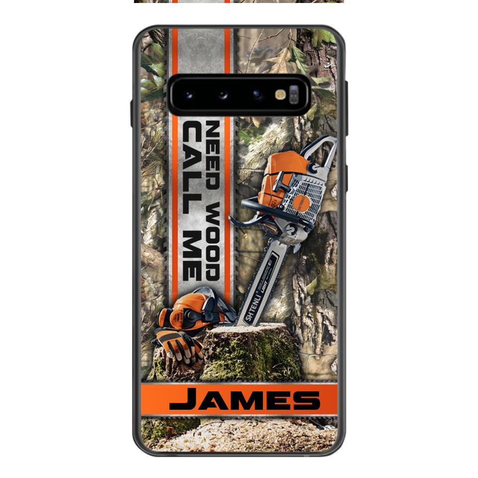 Personalized Arborist Phone Case Printed 22FEB-MQ21