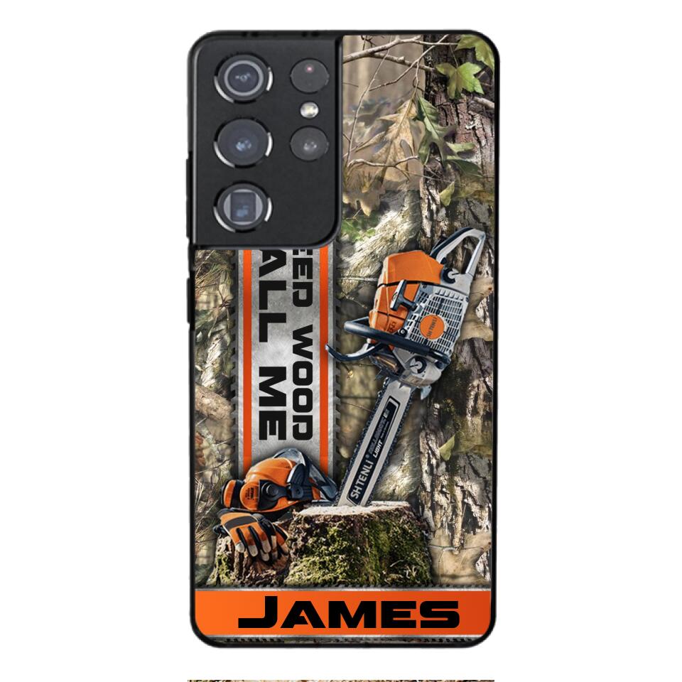 Personalized Arborist Phone Case Printed 22FEB-MQ21