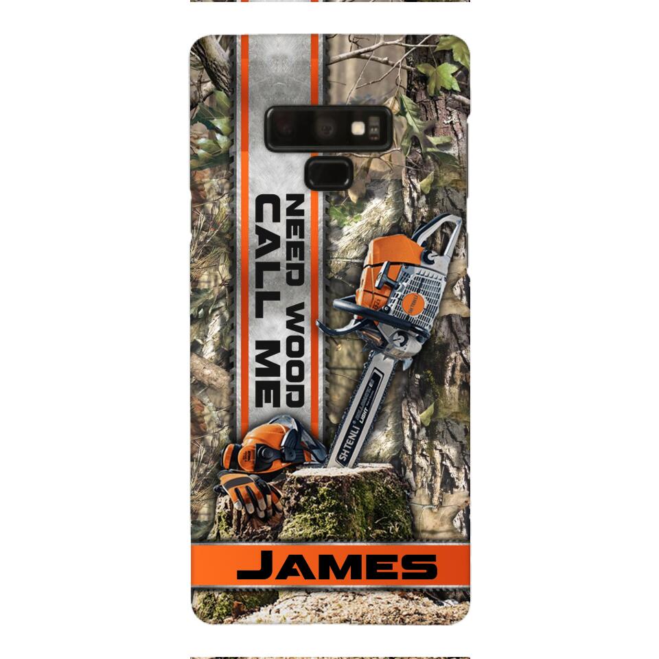 Personalized Arborist Phone Case Printed 22FEB-MQ21