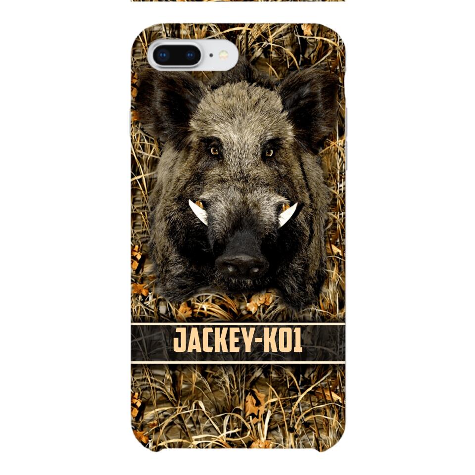 Personalized Hunting Phone Case Printed 22FEB-HQ21