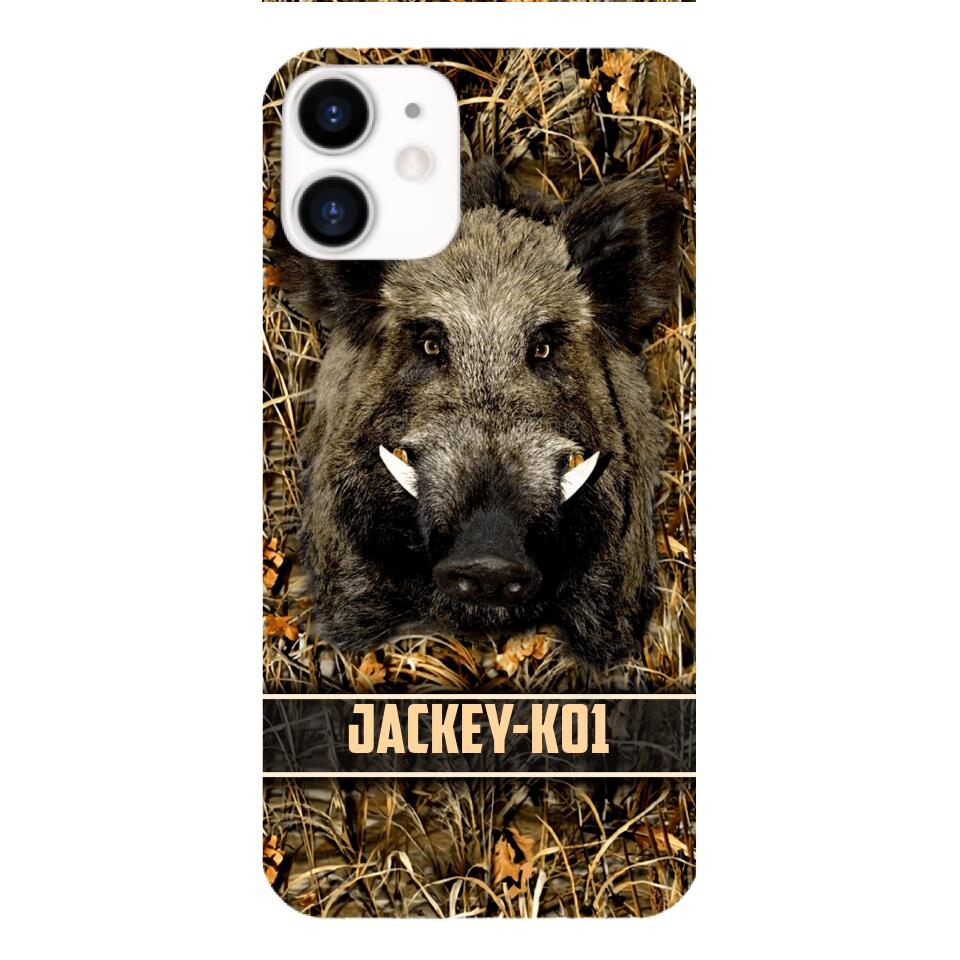 Personalized Hunting Phone Case Printed 22FEB-HQ21