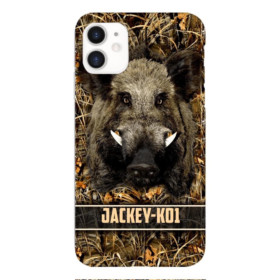Personalized Hunting Phone Case Printed 22FEB-HQ21