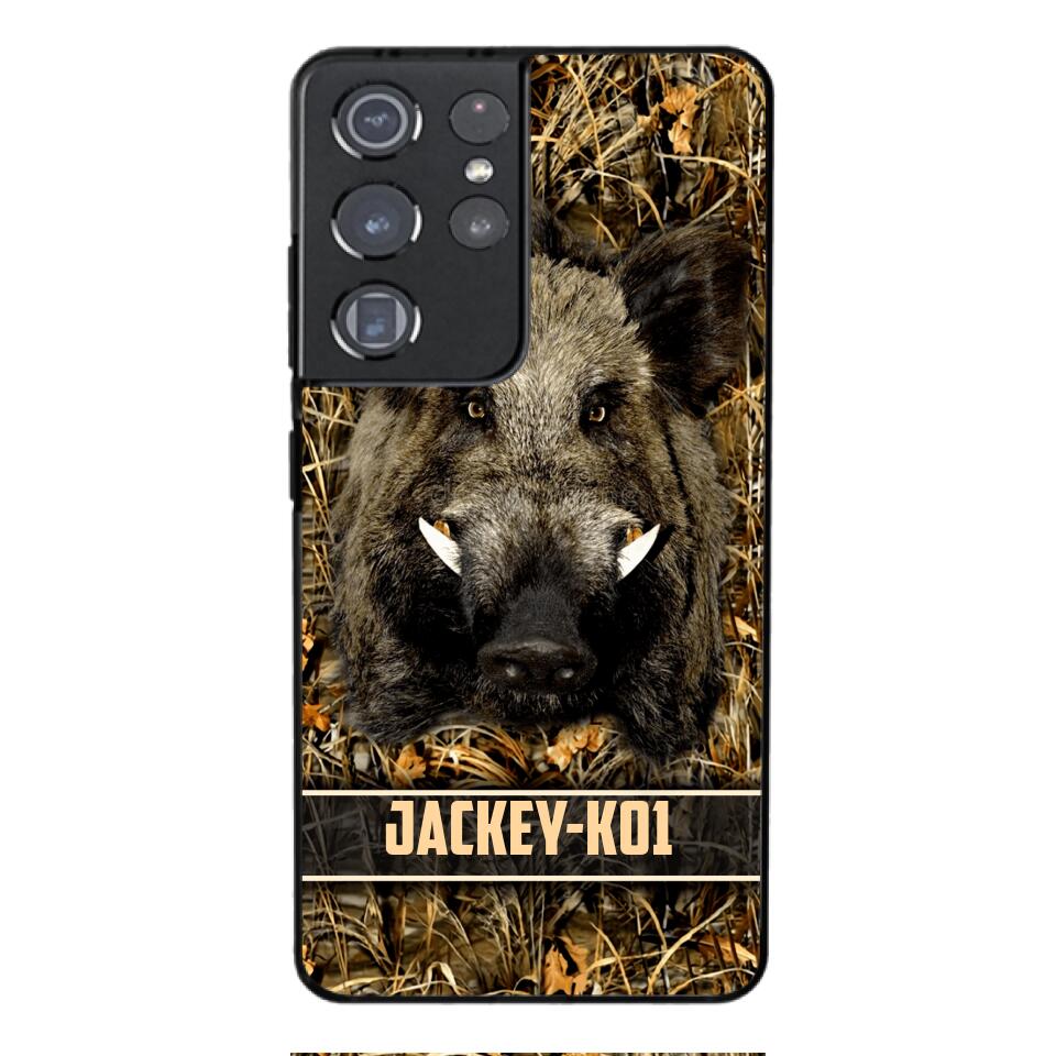 Personalized Hunting Phone Case Printed 22FEB-HQ21