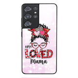 Personalized one Loved mama Phone Case Printed QT-LN21