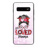 Personalized one Loved mama Phone Case Printed QT-LN21