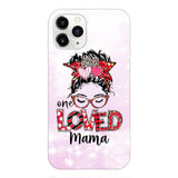 Personalized one Loved mama Phone Case Printed QT-LN21