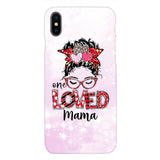 Personalized one Loved mama Phone Case Printed QT-LN21