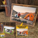 Personalized Camping Metal Sign Printed 22FEB-HQ2602