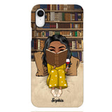 Personalized Girl Love Book Phonecase Printed 22JAN-DT10