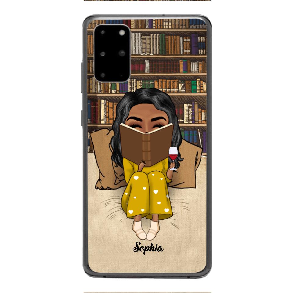Personalized Girl Love Book Phonecase Printed 22JAN-DT10