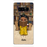 Personalized Girl Love Book Phonecase Printed 22JAN-DT10