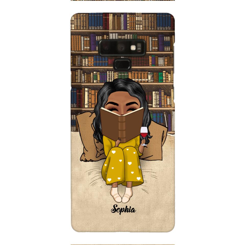 Personalized Girl Love Book Phonecase Printed 22JAN-DT10