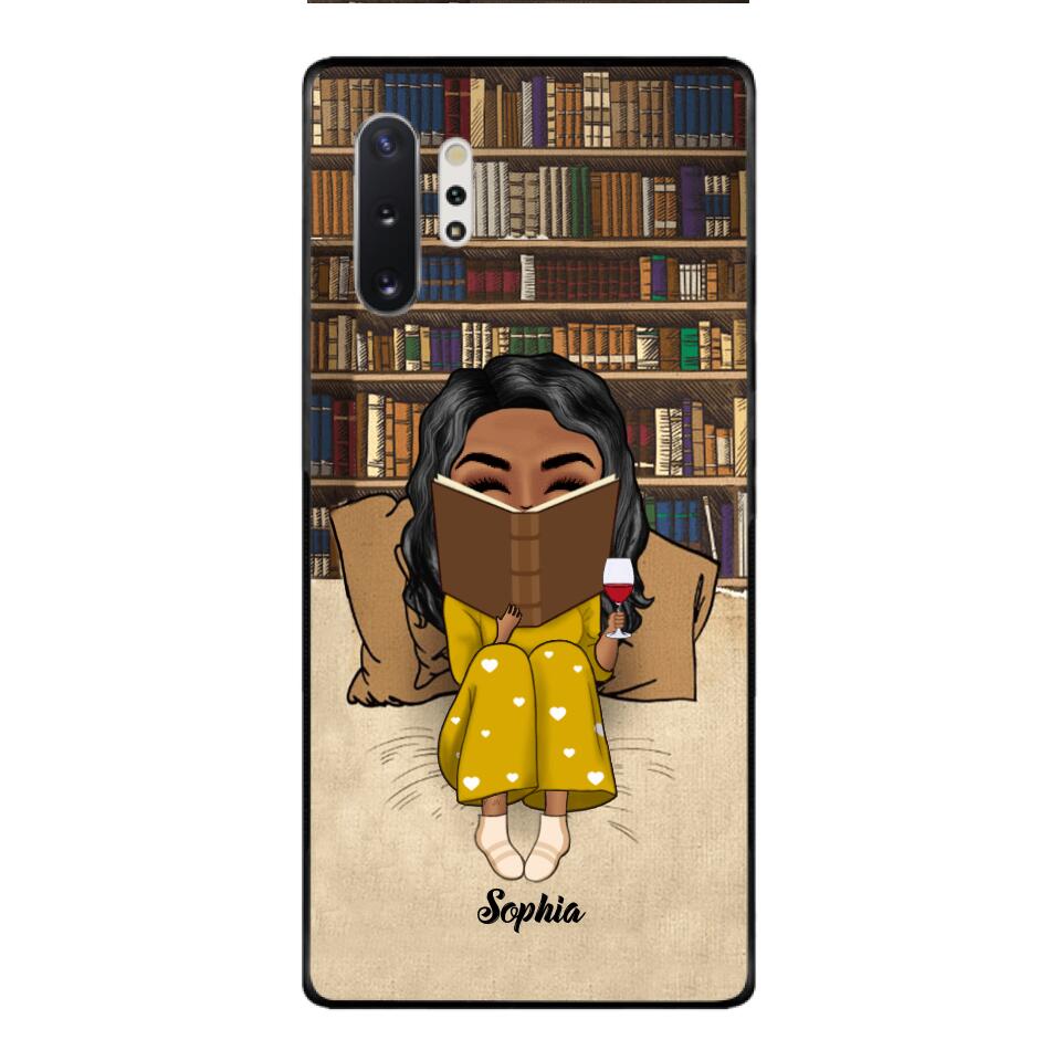 Personalized Girl Love Book Phonecase Printed 22JAN-DT10