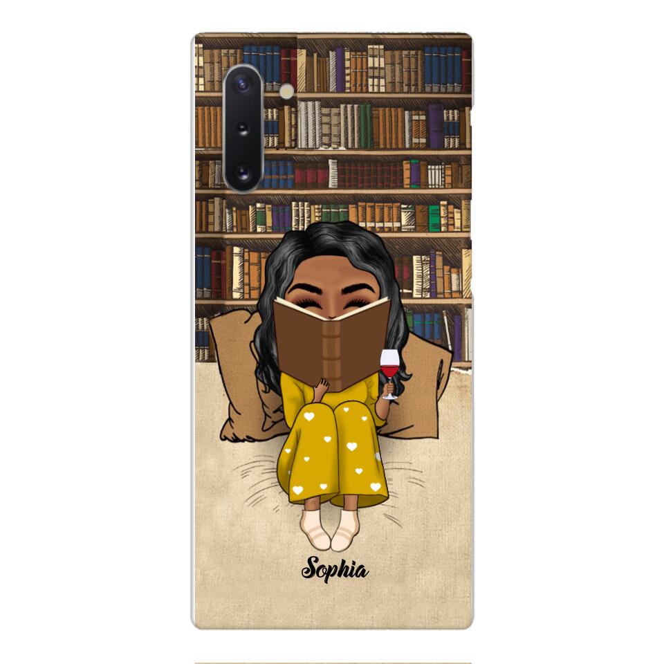 Personalized Girl Love Book Phonecase Printed 22JAN-DT10