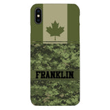 Personalized Canadian Camo Phone Case Printed 22MAR-DT07