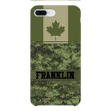 Personalized Canadian Camo Phone Case Printed 22MAR-DT07