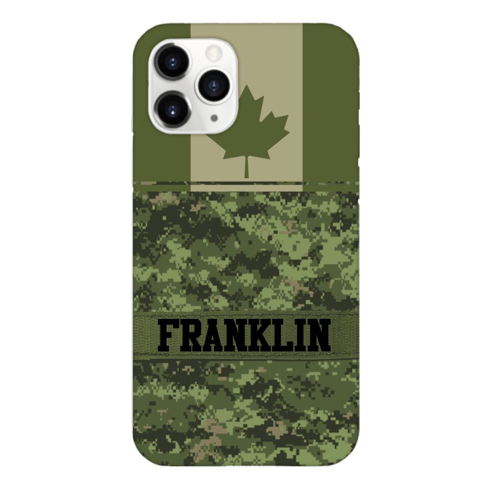 Personalized Canadian Camo Phone Case Printed 22MAR-DT07