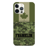 Personalized Canadian Camo Phone Case Printed 22MAR-DT07