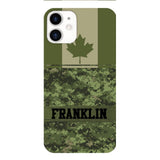 Personalized Canadian Camo Phone Case Printed 22MAR-DT07