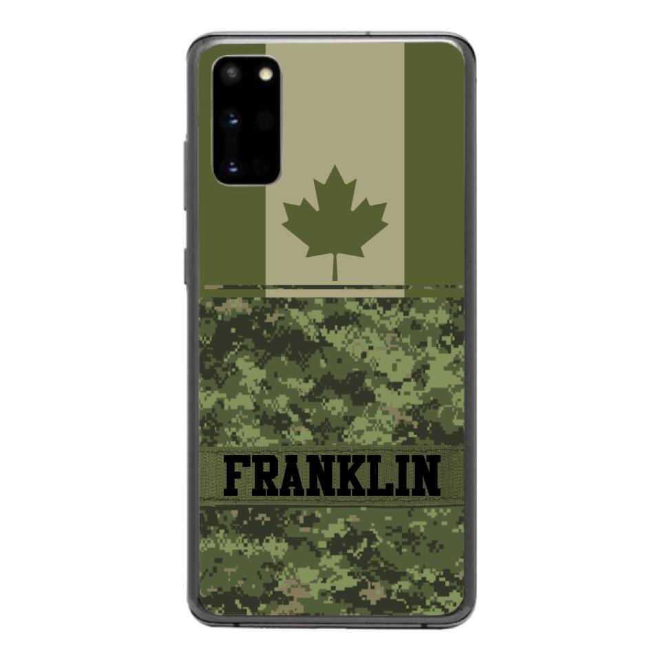 Personalized Canadian Camo Phone Case Printed 22MAR-DT07