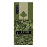 Personalized Canadian Camo Phone Case Printed 22MAR-DT07