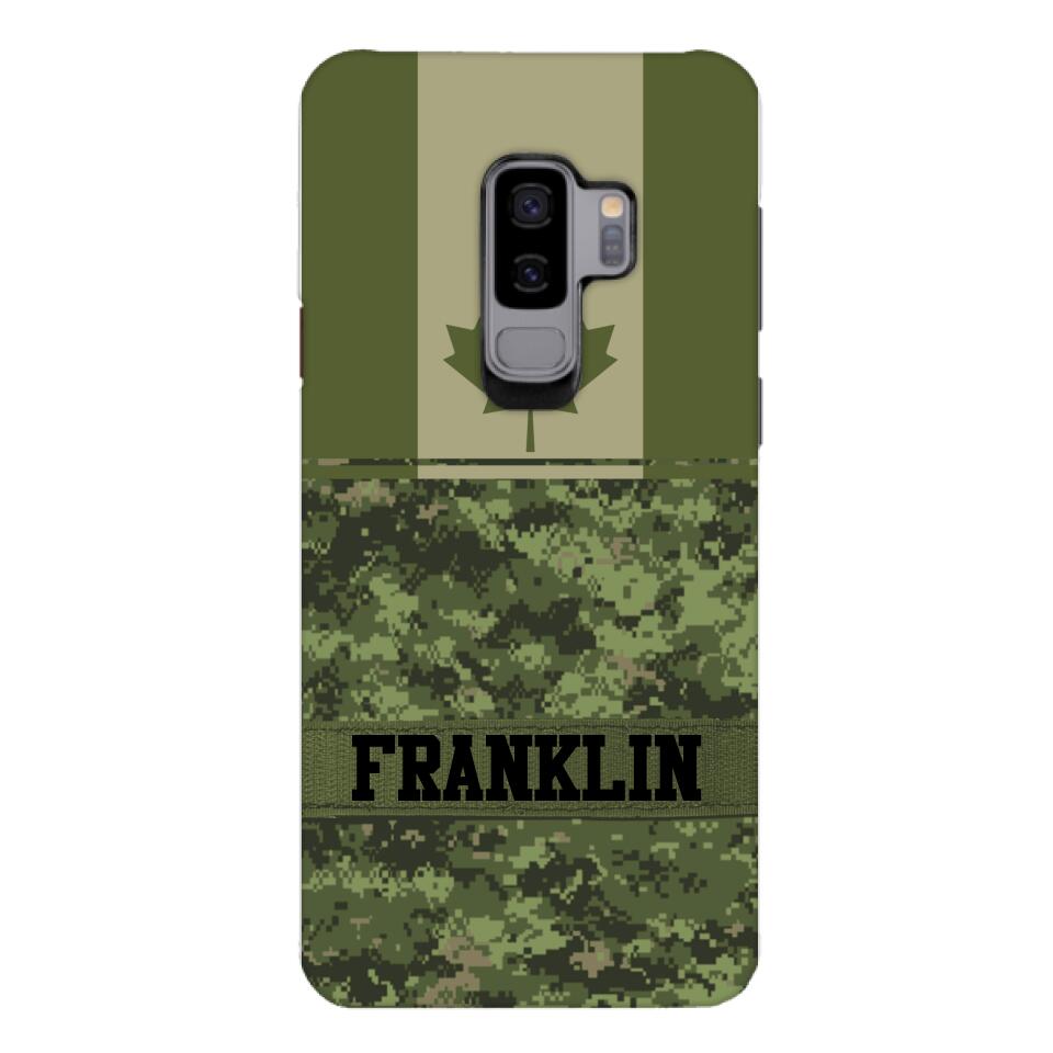 Personalized Canadian Camo Phone Case Printed 22MAR-DT07