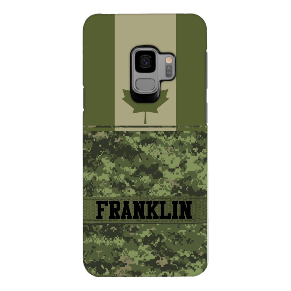 Personalized Canadian Camo Phone Case Printed 22MAR-DT07