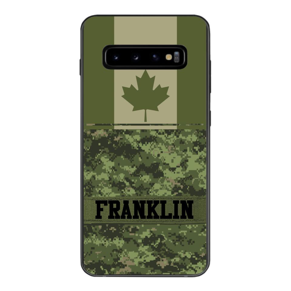 Personalized Canadian Camo Phone Case Printed 22MAR-DT07