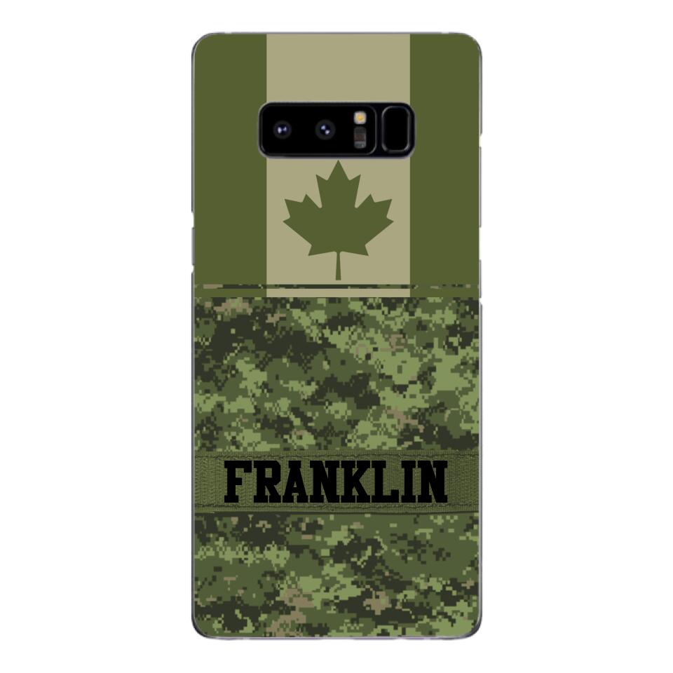 Personalized Canadian Camo Phone Case Printed 22MAR-DT07