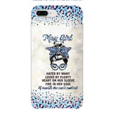 PERSONALIZED MAY GIRL A MOUTH SHE CAN'T CONTROL PHONECASE QTHC1003