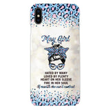 PERSONALIZED MAY GIRL A MOUTH SHE CAN'T CONTROL PHONECASE QTHC1003