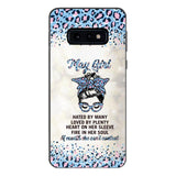 PERSONALIZED MAY GIRL A MOUTH SHE CAN'T CONTROL PHONECASE QTHC1003