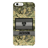 Personalized Austrian Soldier Camo Phone Case Printed 22MAR-MQ11