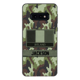Personalized Irish Soldier Camo Phone Case Printed 22MAR-MQ11