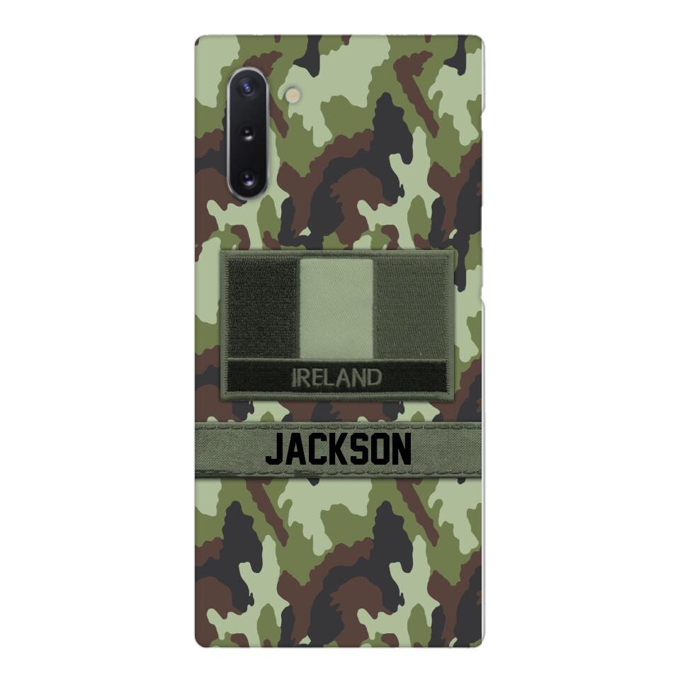 Personalized Irish Soldier Camo Phone Case Printed 22MAR-MQ11