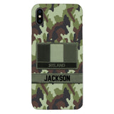 Personalized Irish Soldier Camo Phone Case Printed 22MAR-MQ11