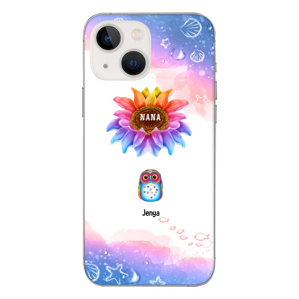 PERSONALIZED BLESSED TO BE CALLED NANA KID NAME PHONECASE V3Q