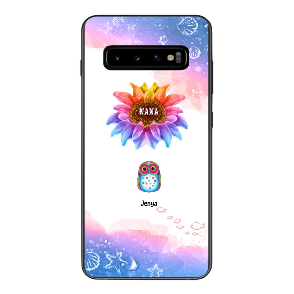 PERSONALIZED BLESSED TO BE CALLED NANA KID NAME PHONECASE V3Q