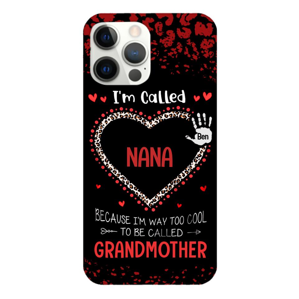 I'm called be nana Phonecase T3Q