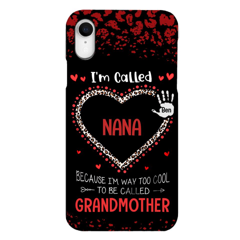 I'm called be nana Phonecase T3Q