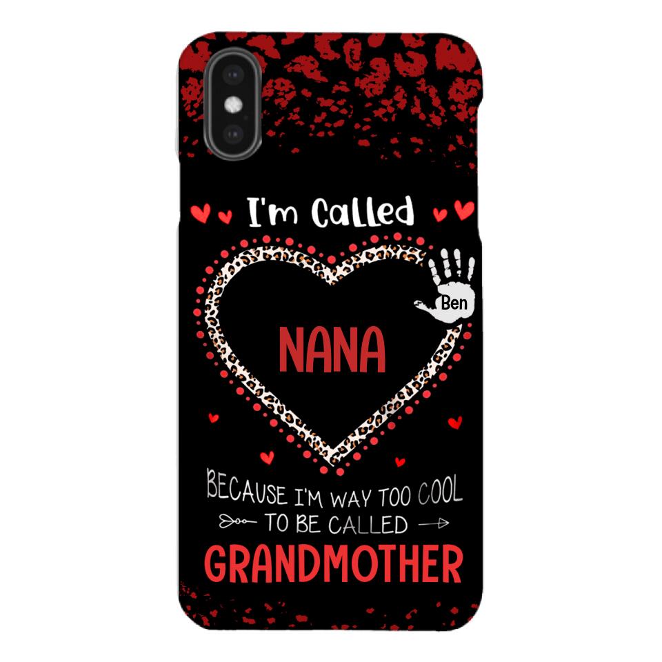 I'm called be nana Phonecase T3Q