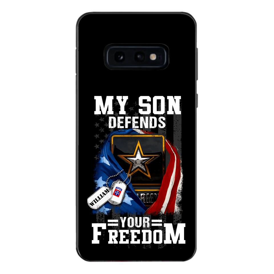 My son defends freedom Phonecase 3T