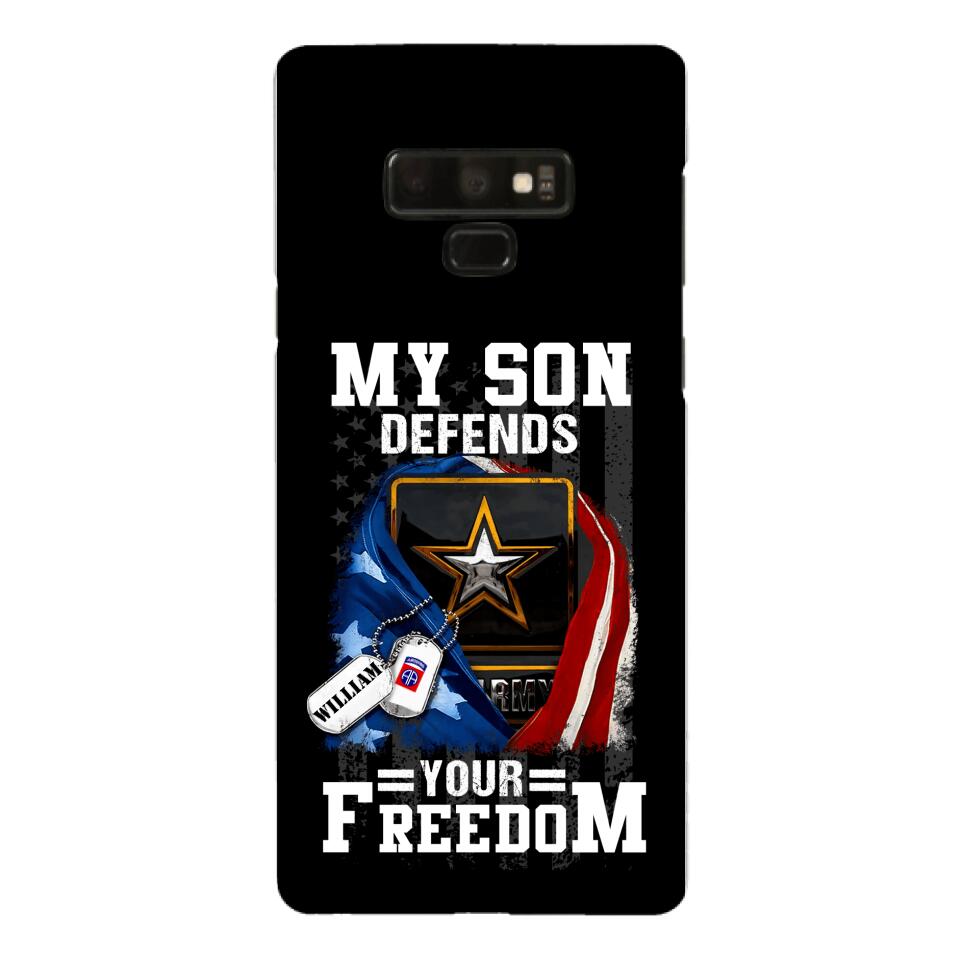 My son defends freedom Phonecase 3T